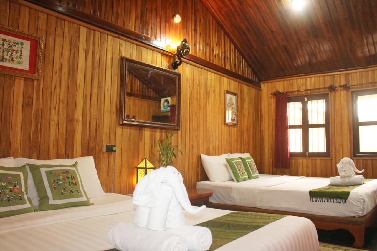 לואנג פרבאנג Apple Guesthouse מראה חיצוני תמונה
